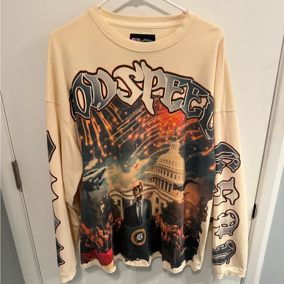 Godspeed long sleeve tee shirt size XL